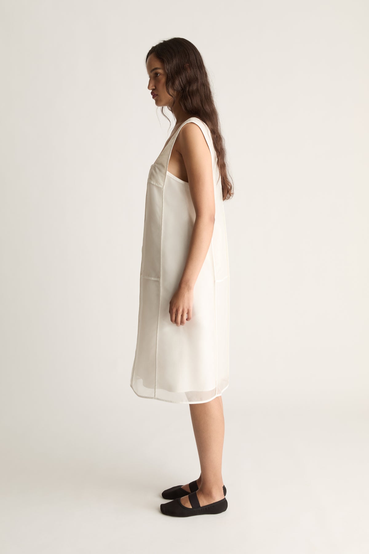 Corinne Organza Apron Dress