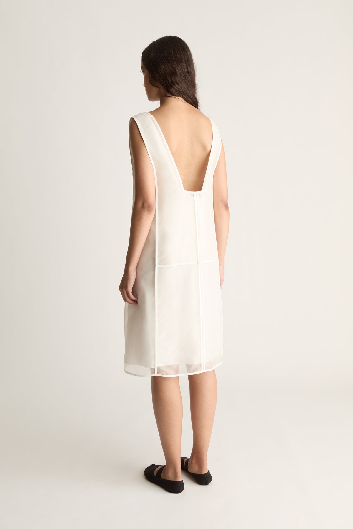 Corinne Organza Apron Dress
