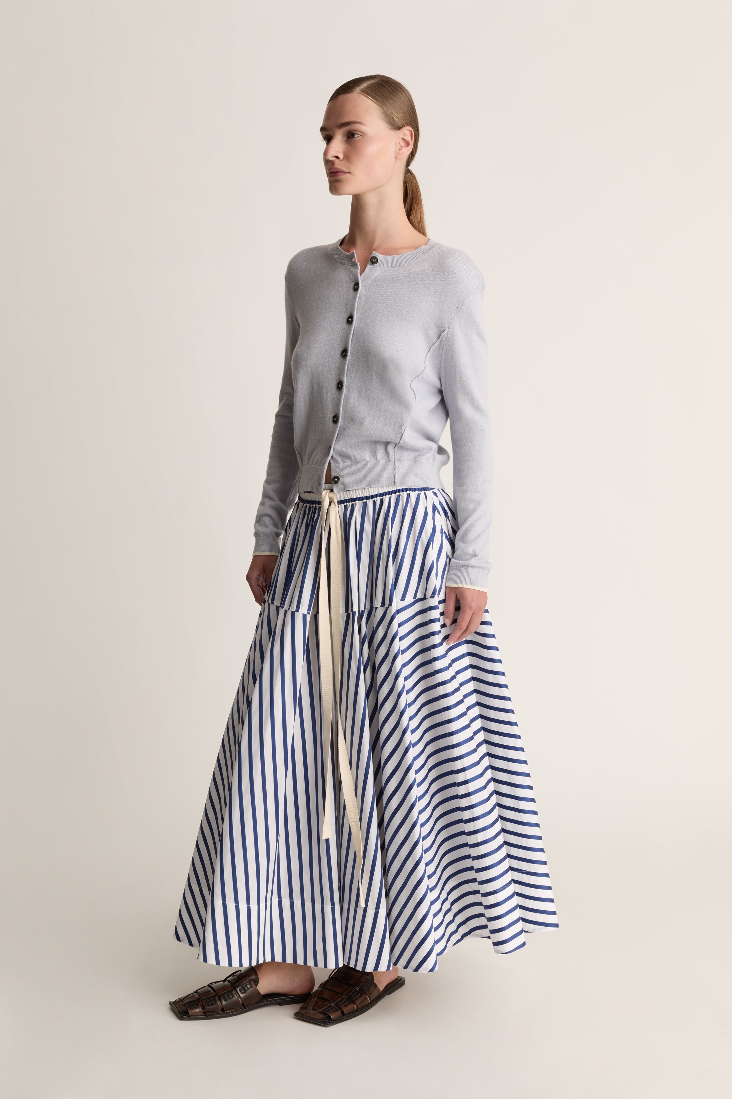 Cotton Cashmere LS Cardigan