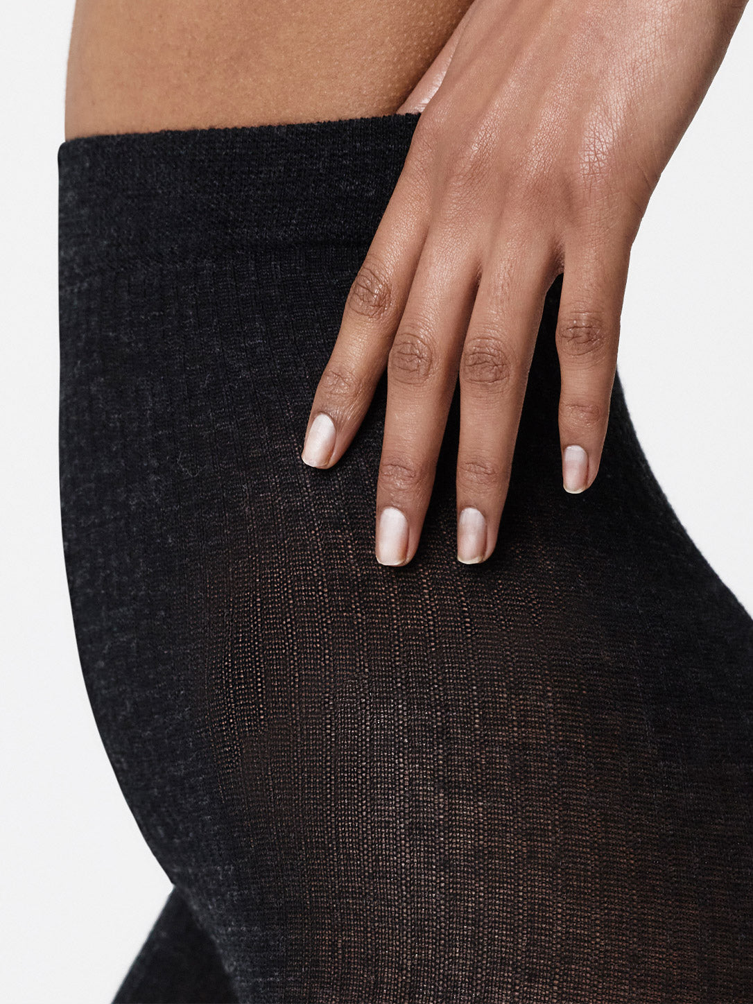 Diana Ribbed Wool Tights