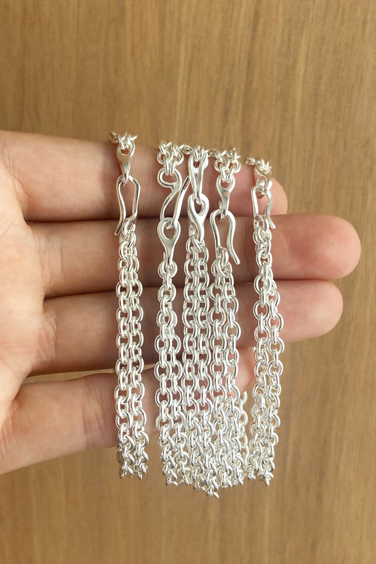 Mini Elo Double Chain Bracelet