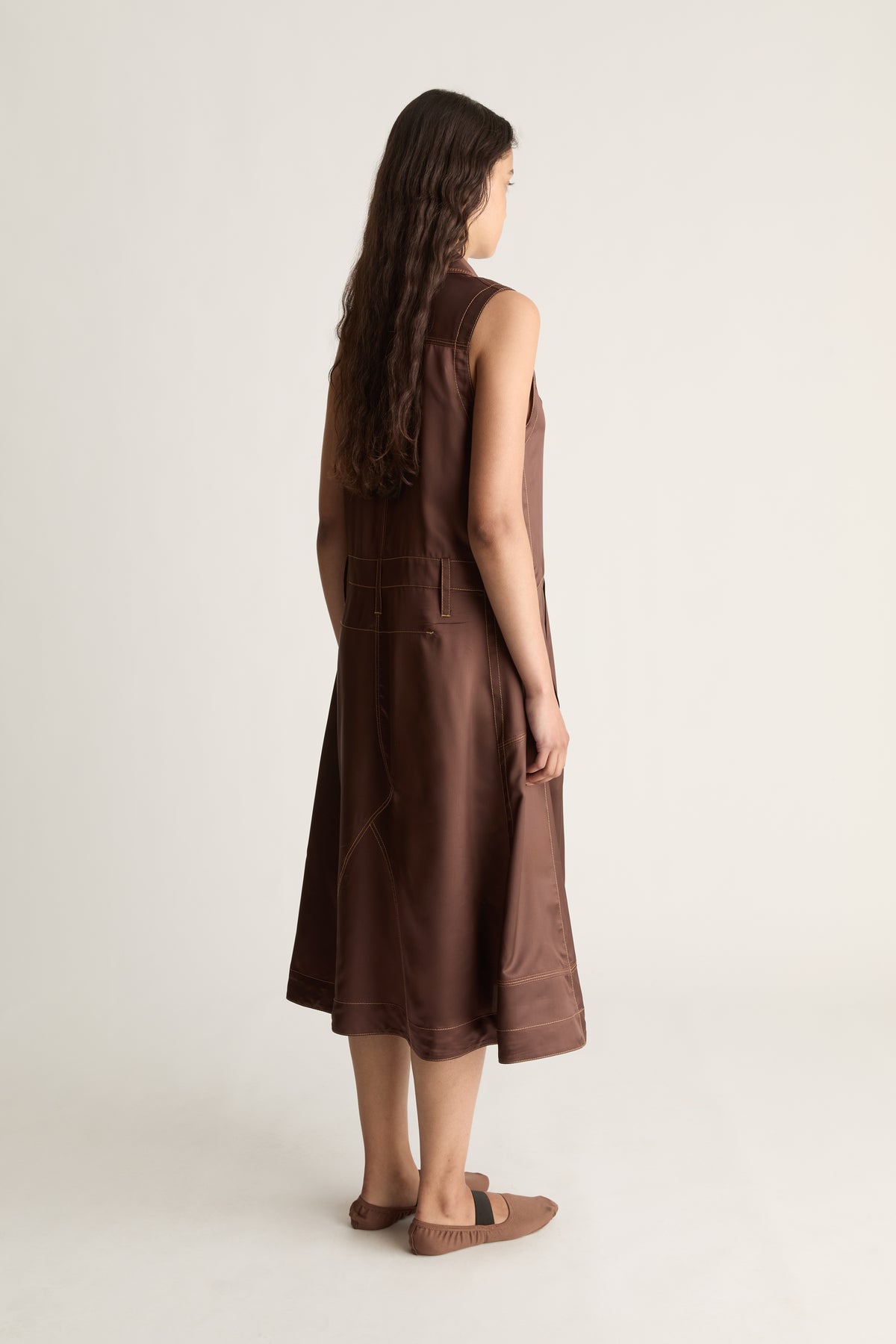 Elliot Sleeveless Shirt Dress
