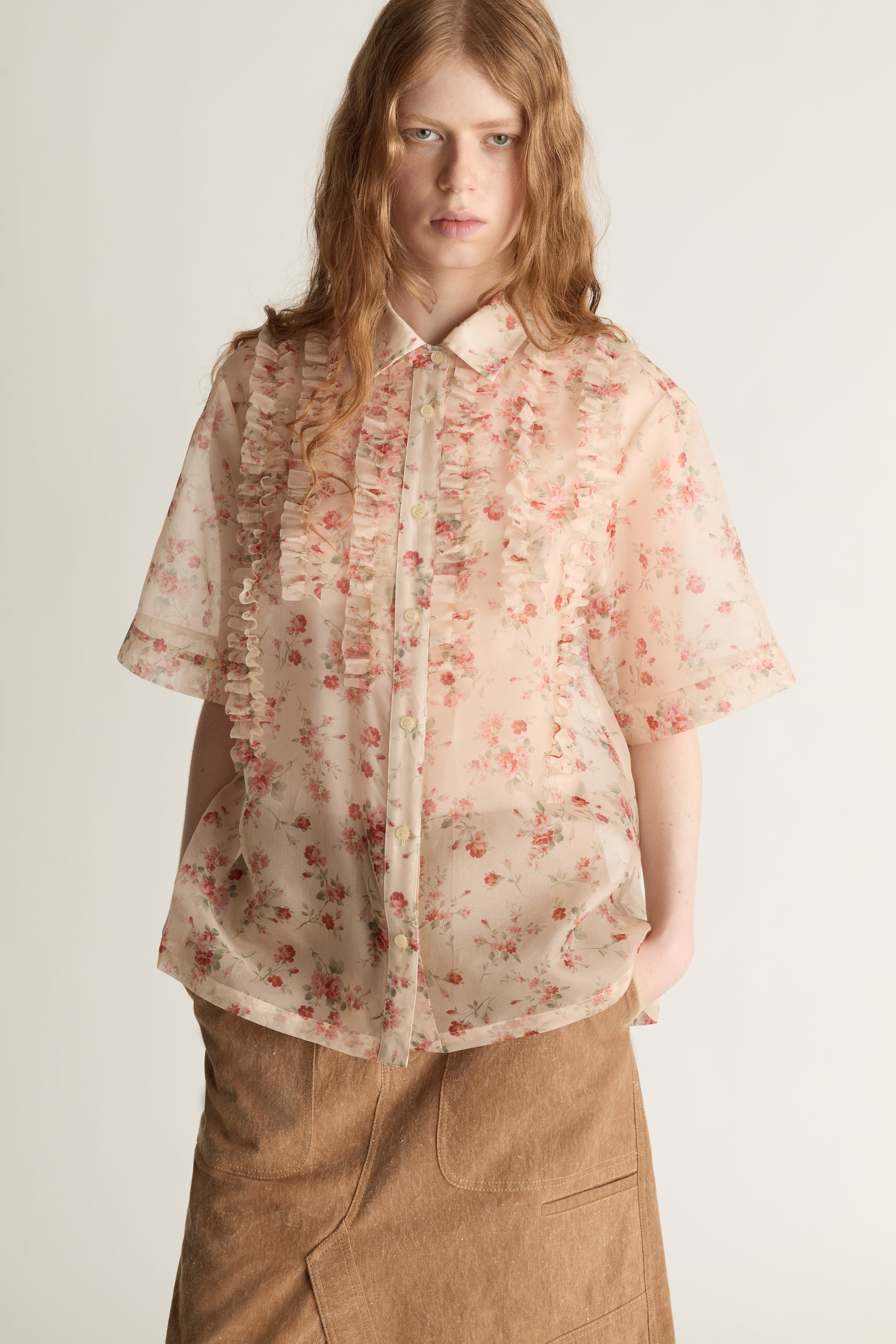 Emily Organza SS Shirt