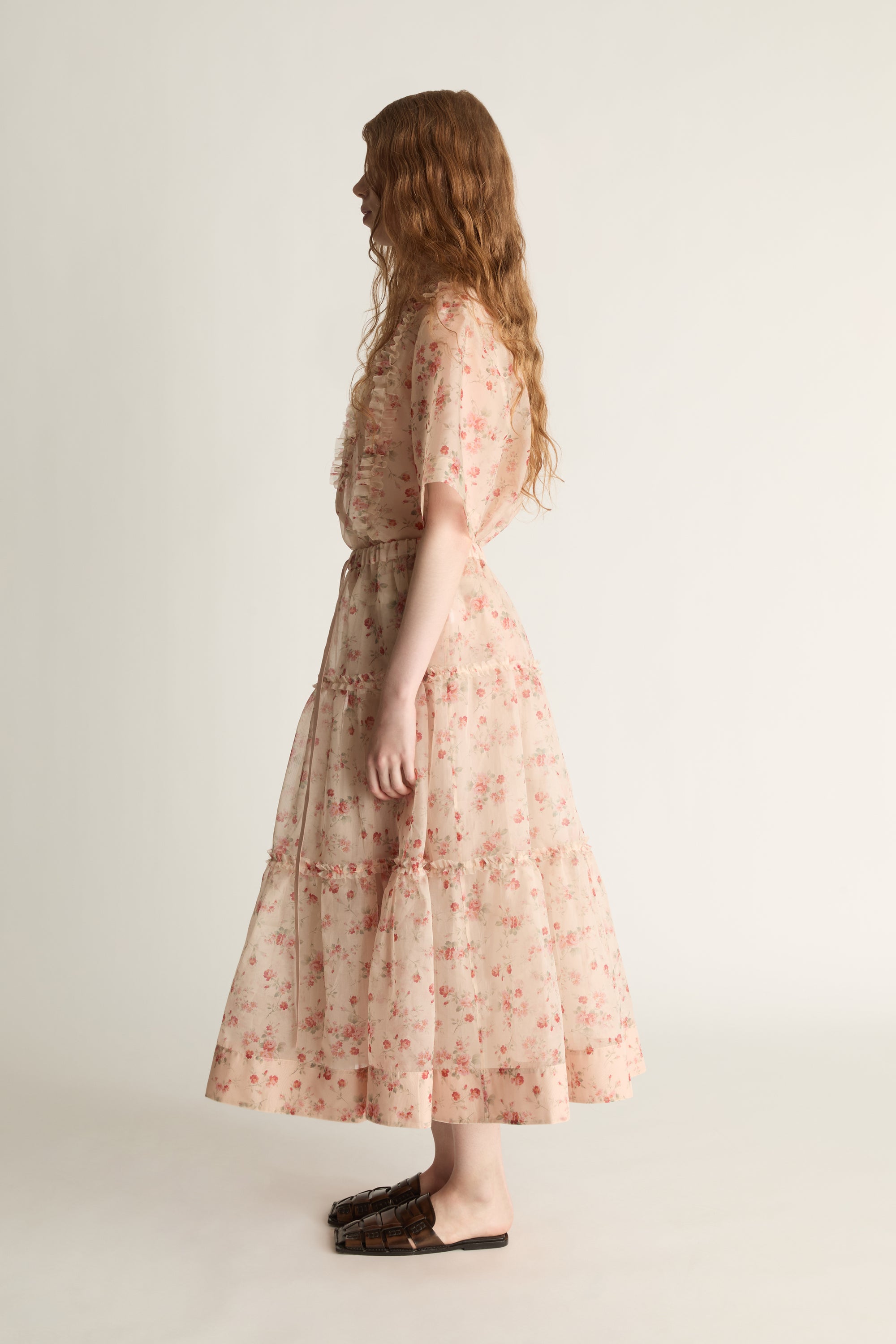 Emily Organza Tiered Skirt