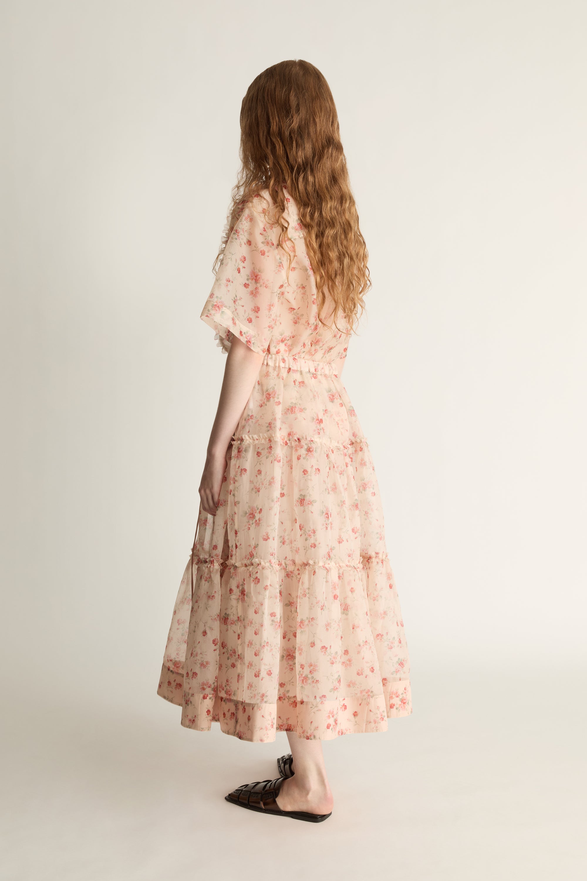 Emily Organza Tiered Skirt