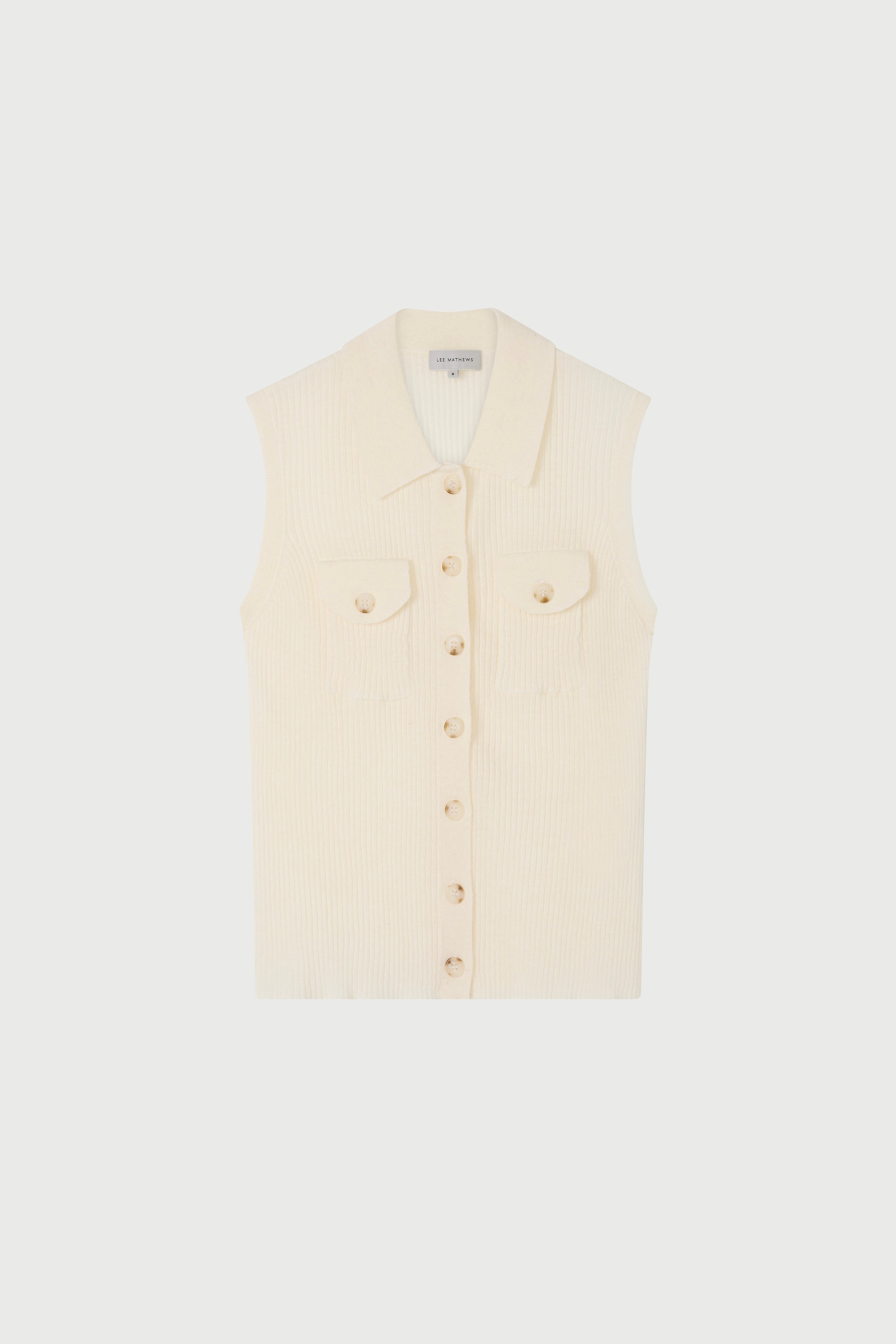 Eve Sleeveless Cardigan