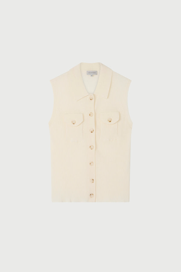 Eve Sleeveless Cardigan