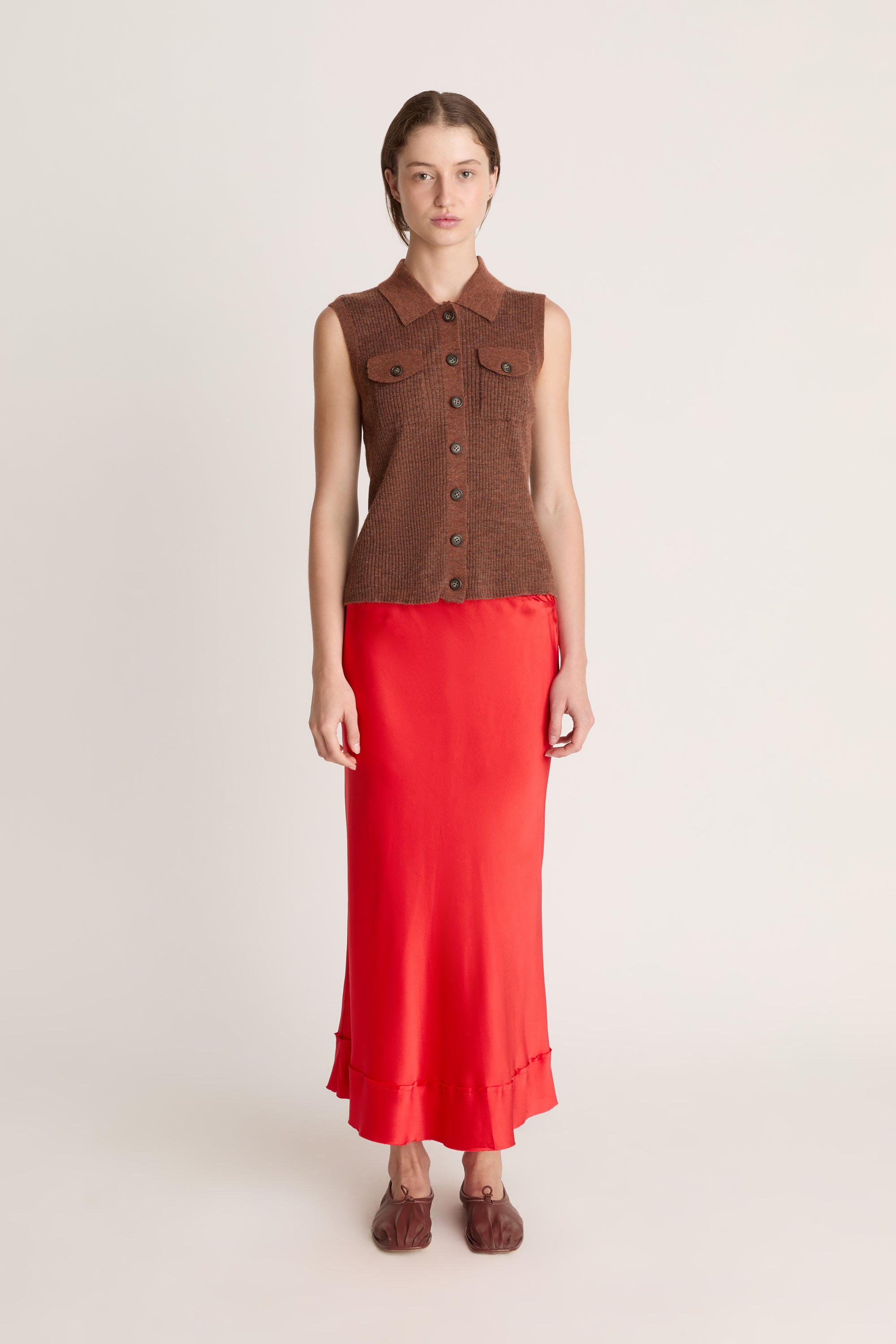 Eve Sleeveless Cardigan