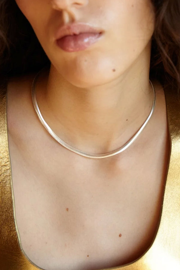 Flat Snake Necklace