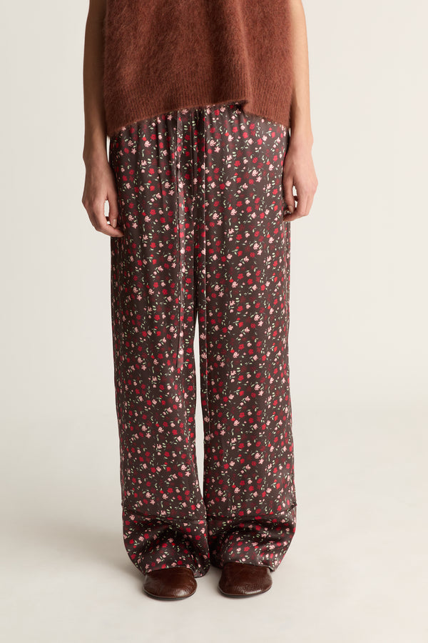Flora Silk Pant