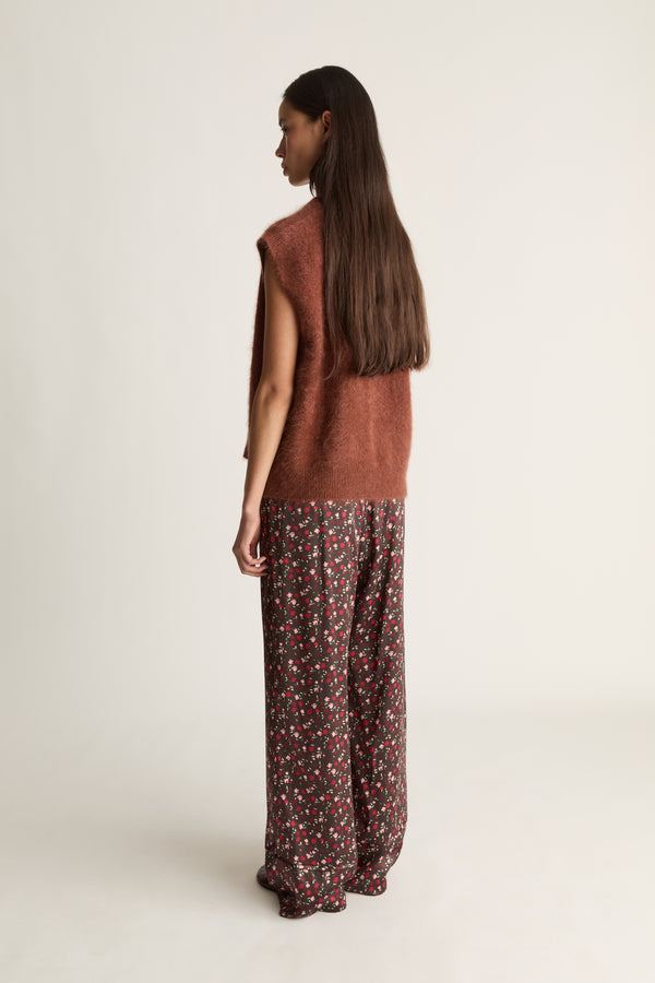 Flora Silk Pant