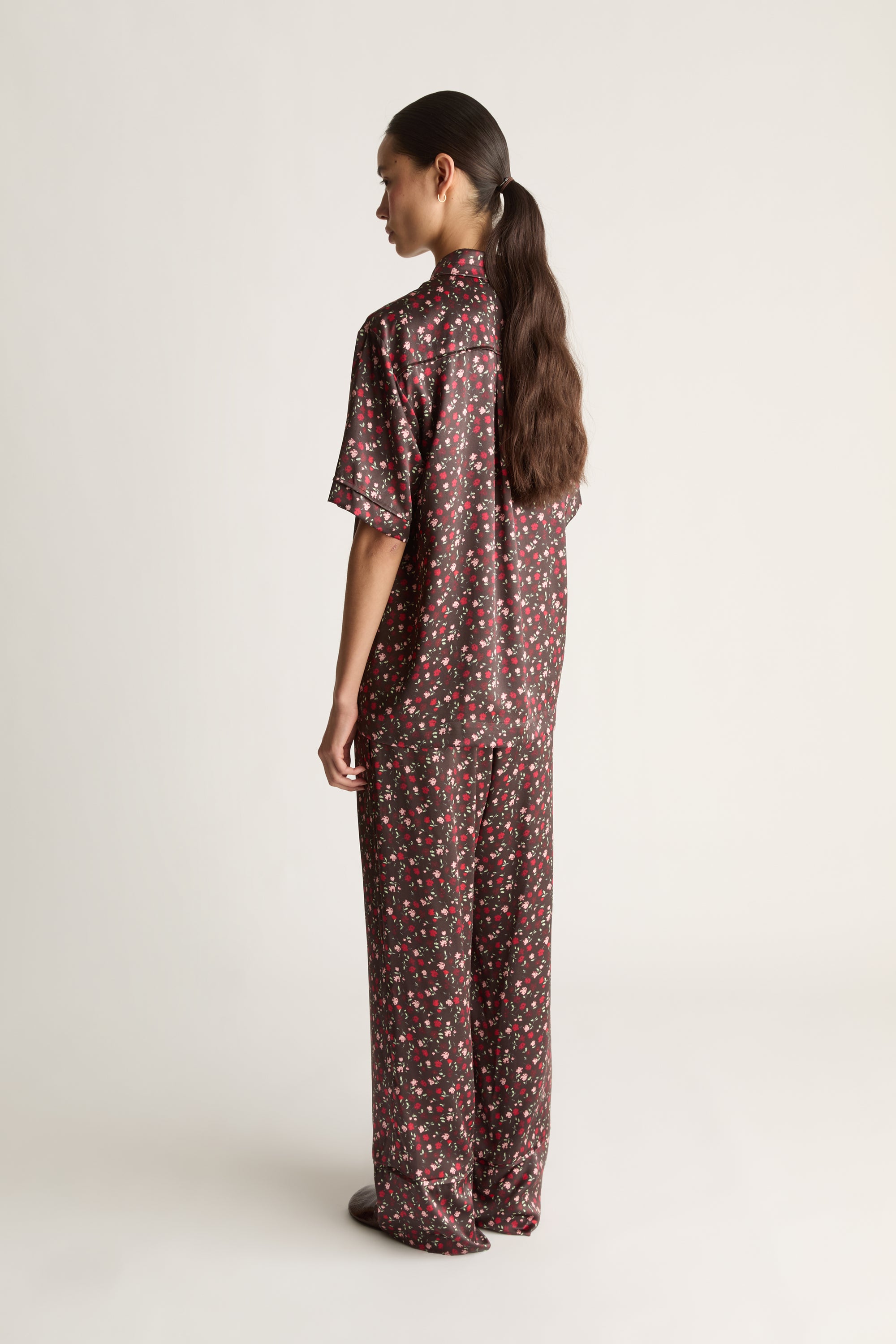 Flora Silk SS Shirt