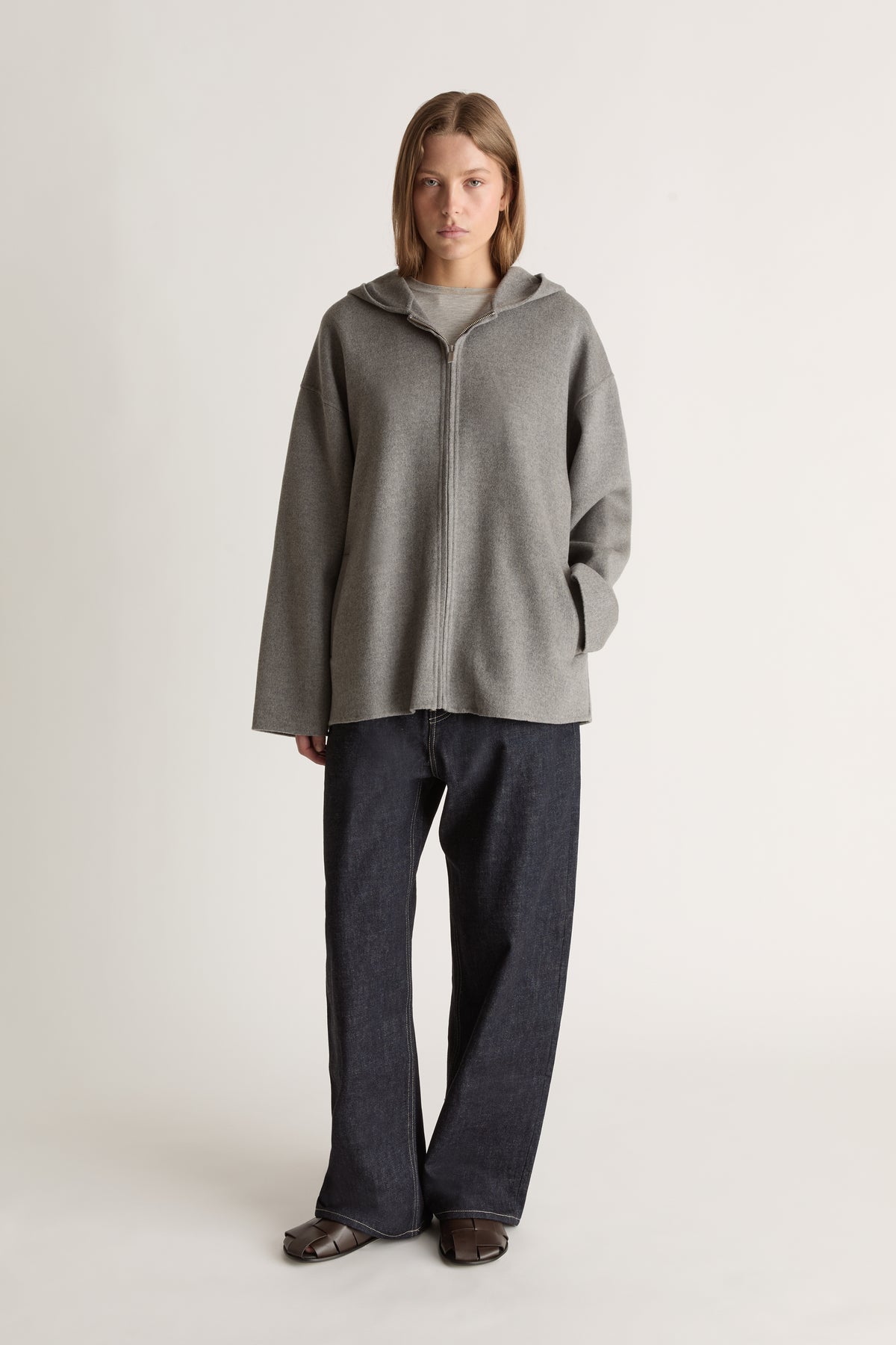 Florentine Cashmere Hooded Jacket