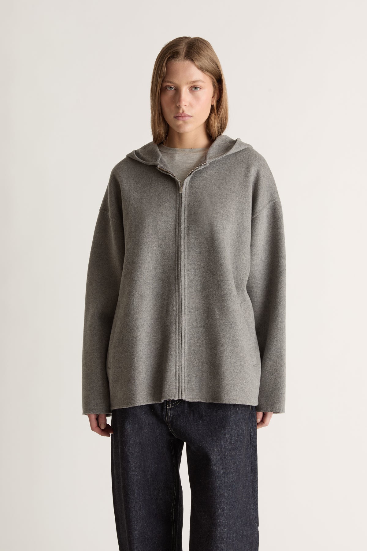 Florentine Cashmere Hooded Jacket