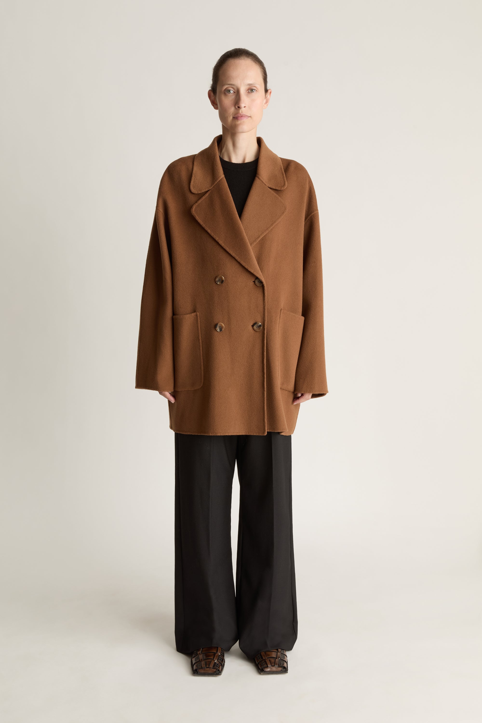 Florentine Cashmere Pea Coat