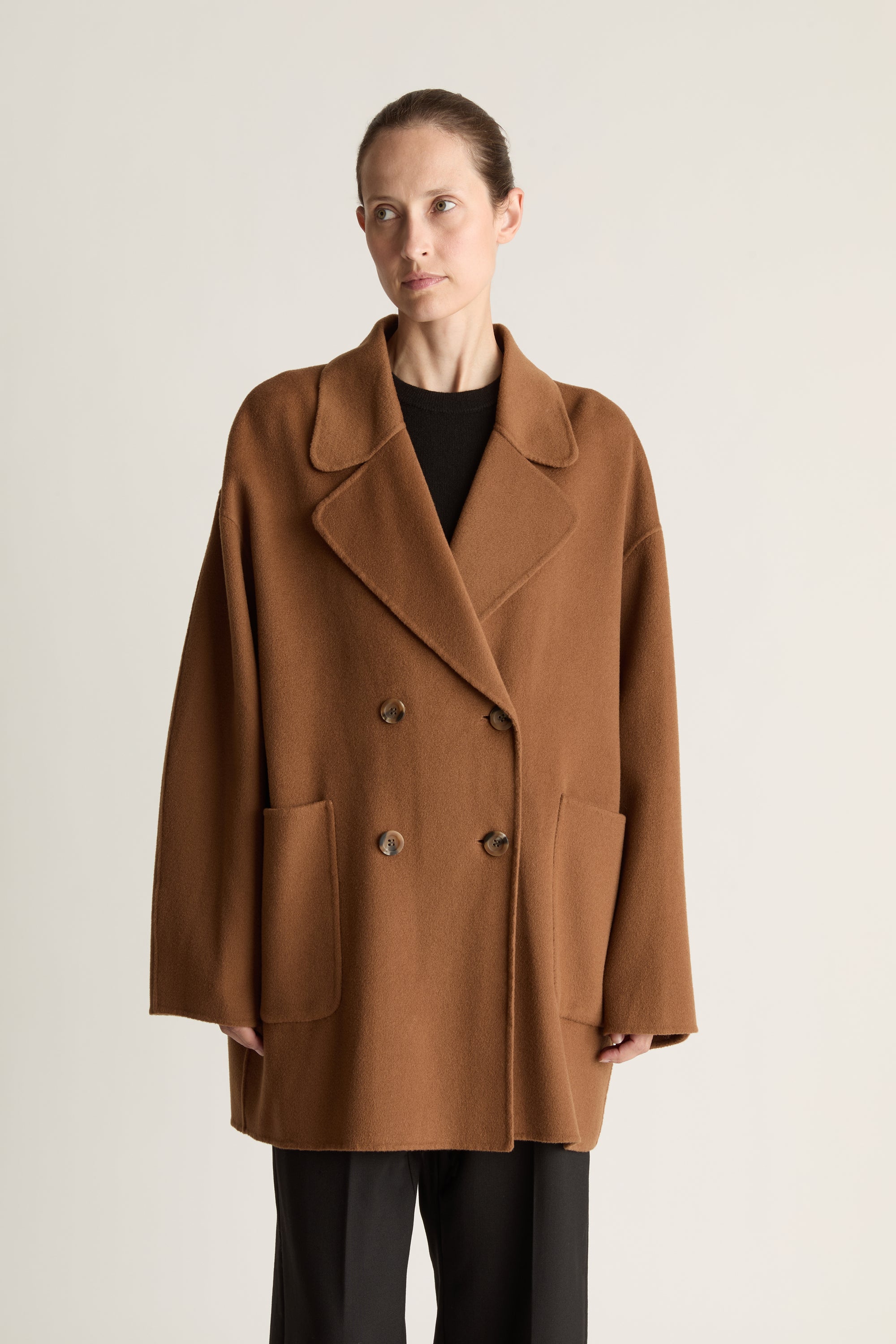 Florentine Cashmere Pea Coat