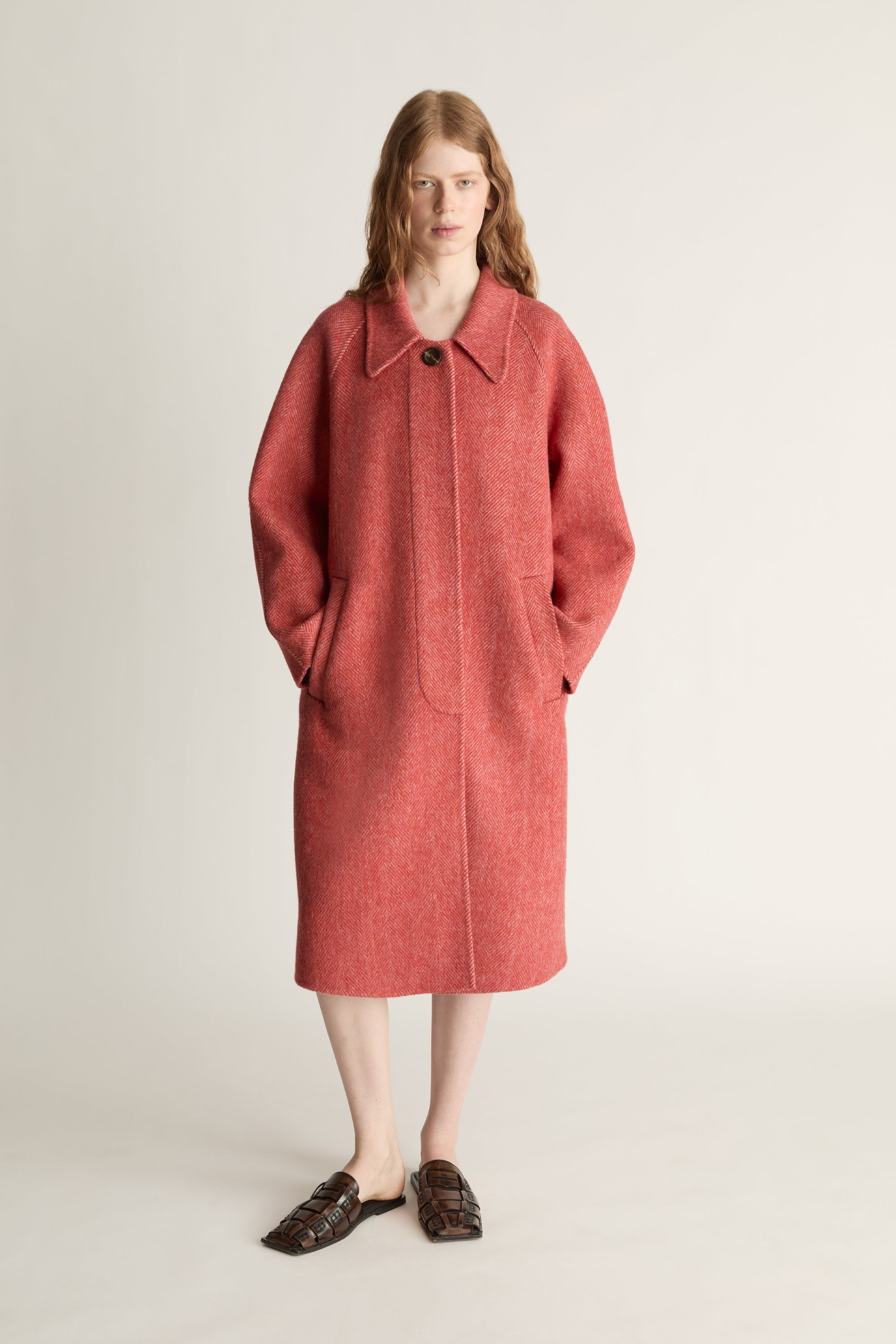 Fraser Herringbone Coat