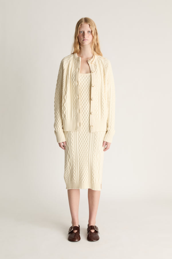 Guiness Cable Knit Cardigan
