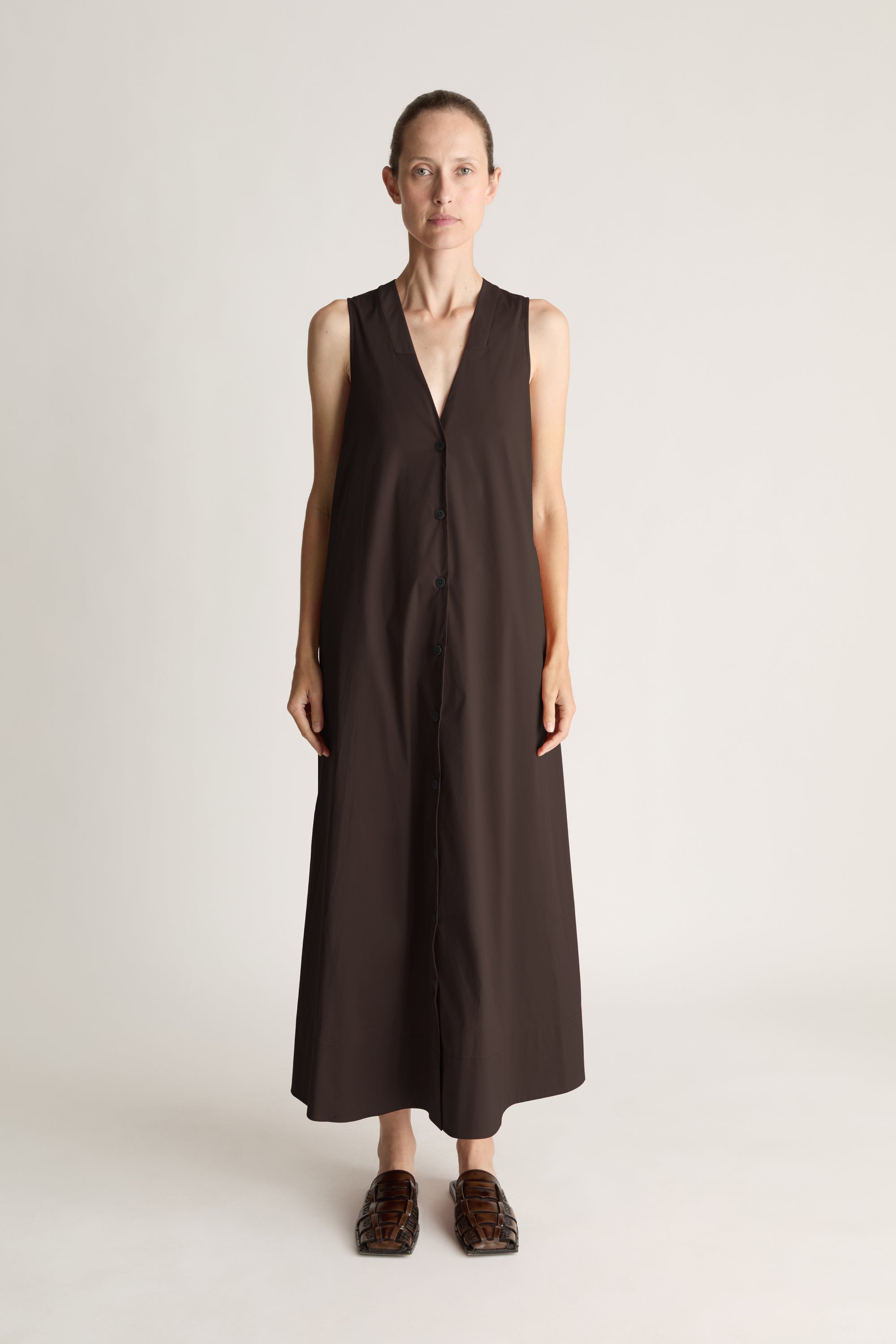 Hallie V Neck Dress
