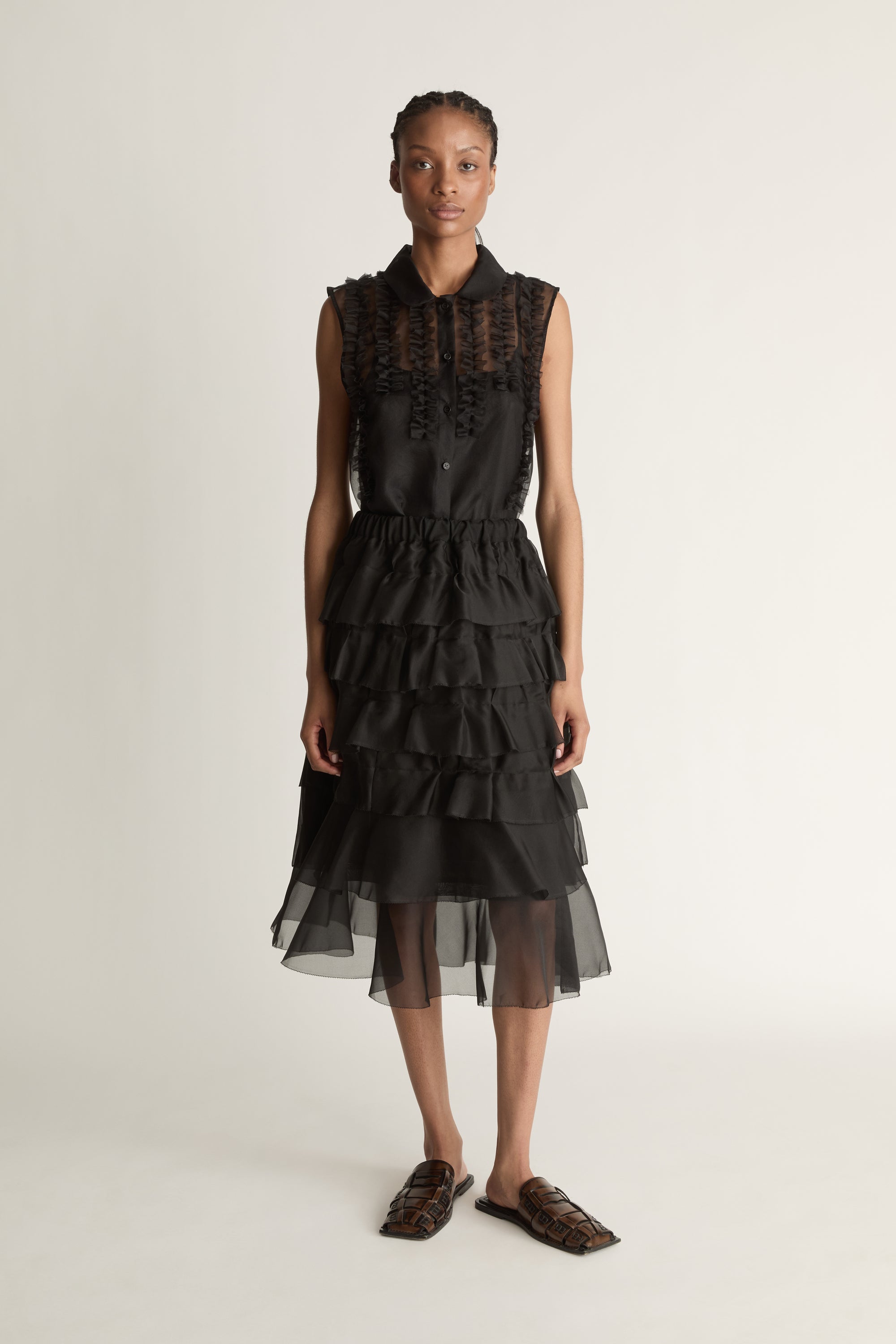 Innes Organza Ruffle Skirt