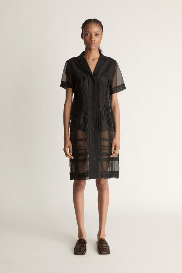 Innes Organza Shirt Dress