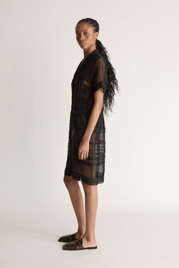 Innes Organza Shirt Dress