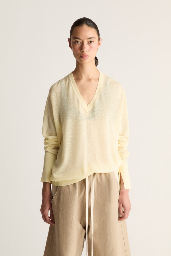 Aino Knit V Neck Sweater