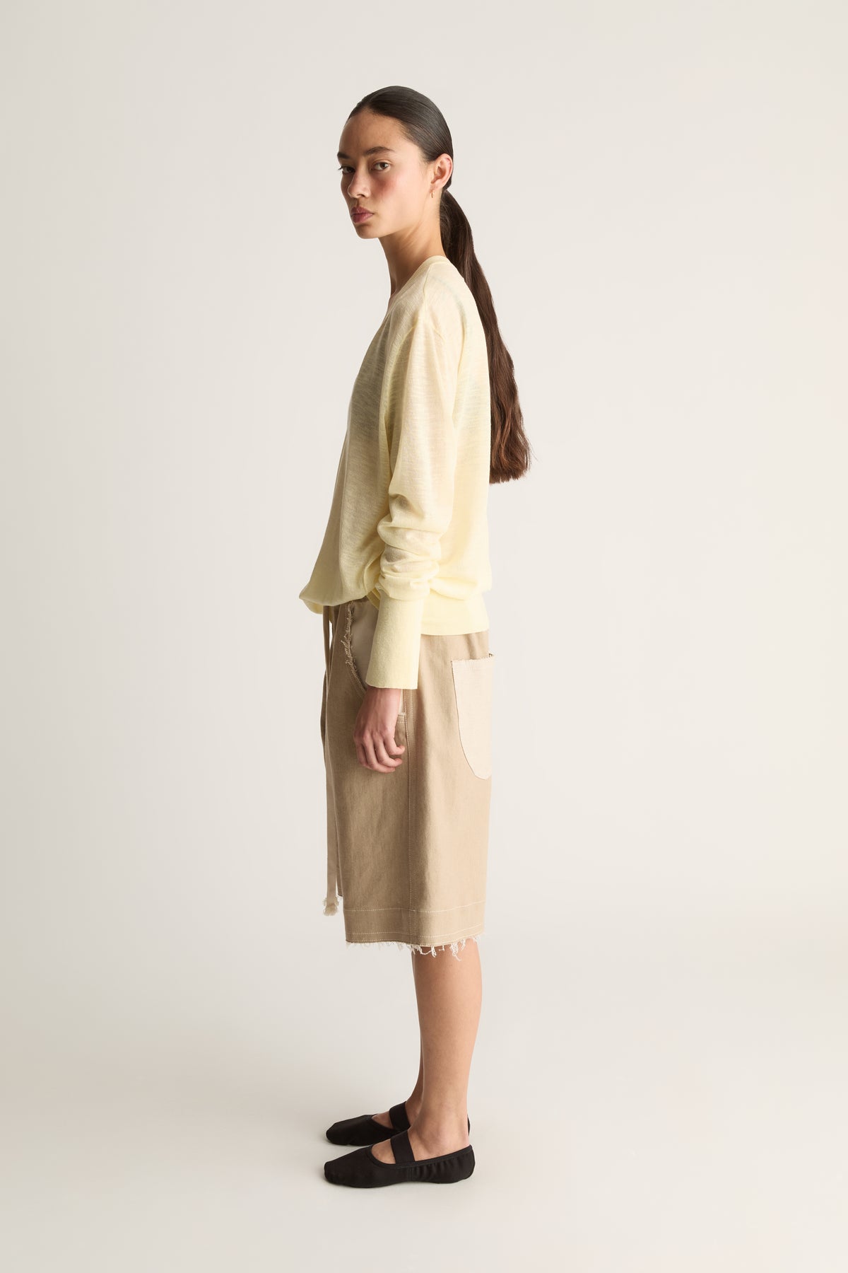 Aino Knit V Neck Sweater