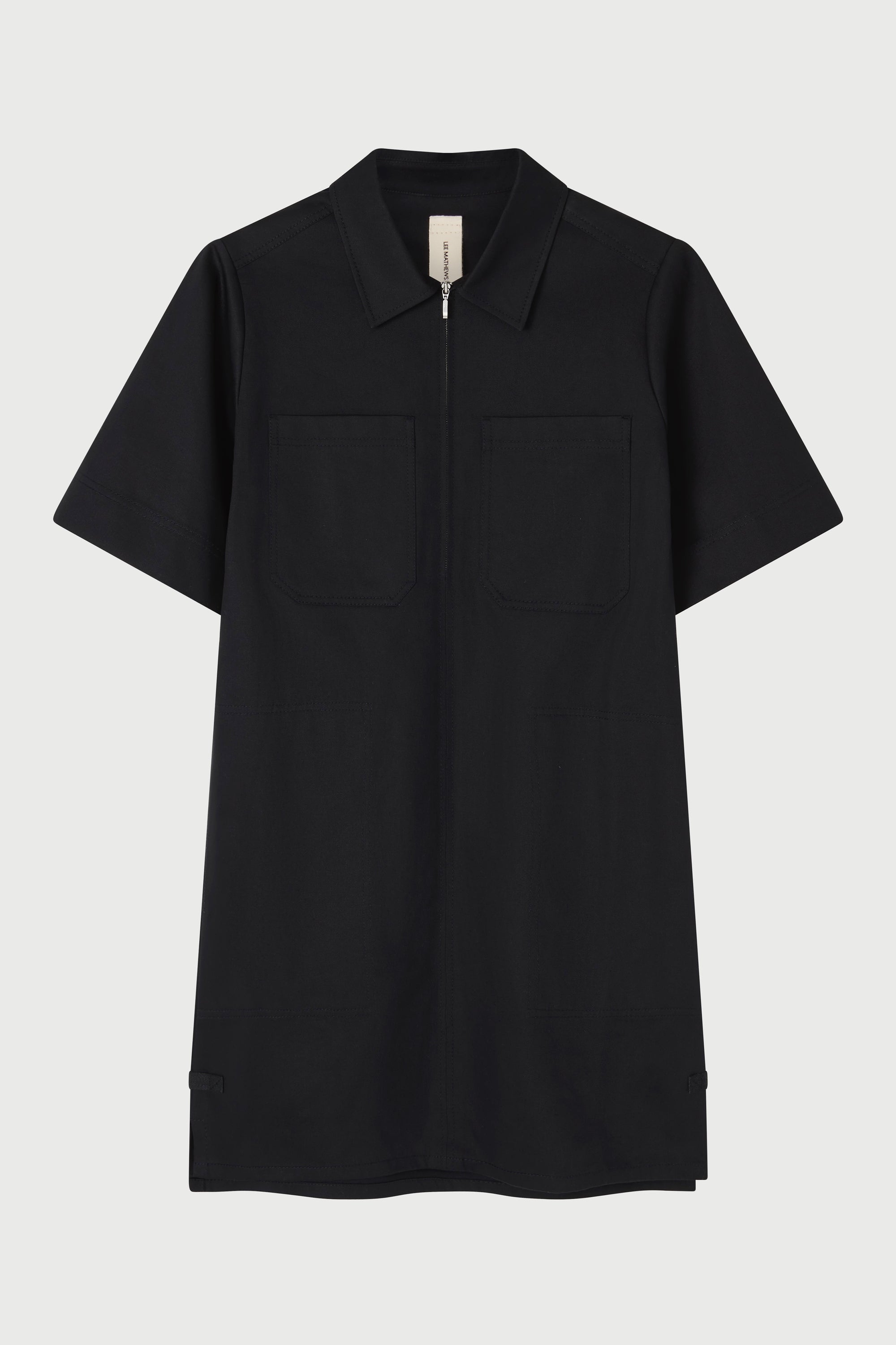 LM Drill Mini Dress