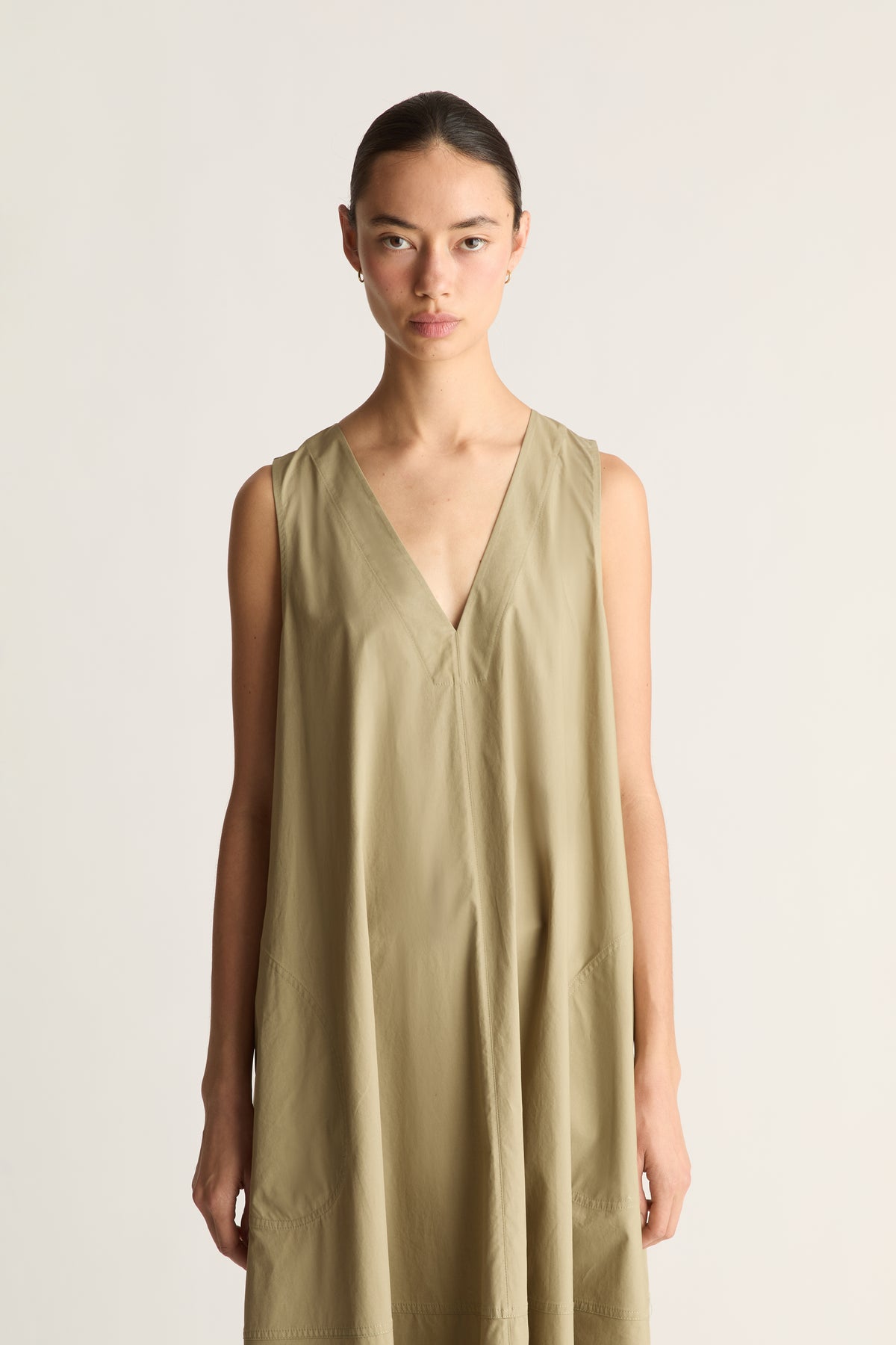 LM Poplin Apron Dress