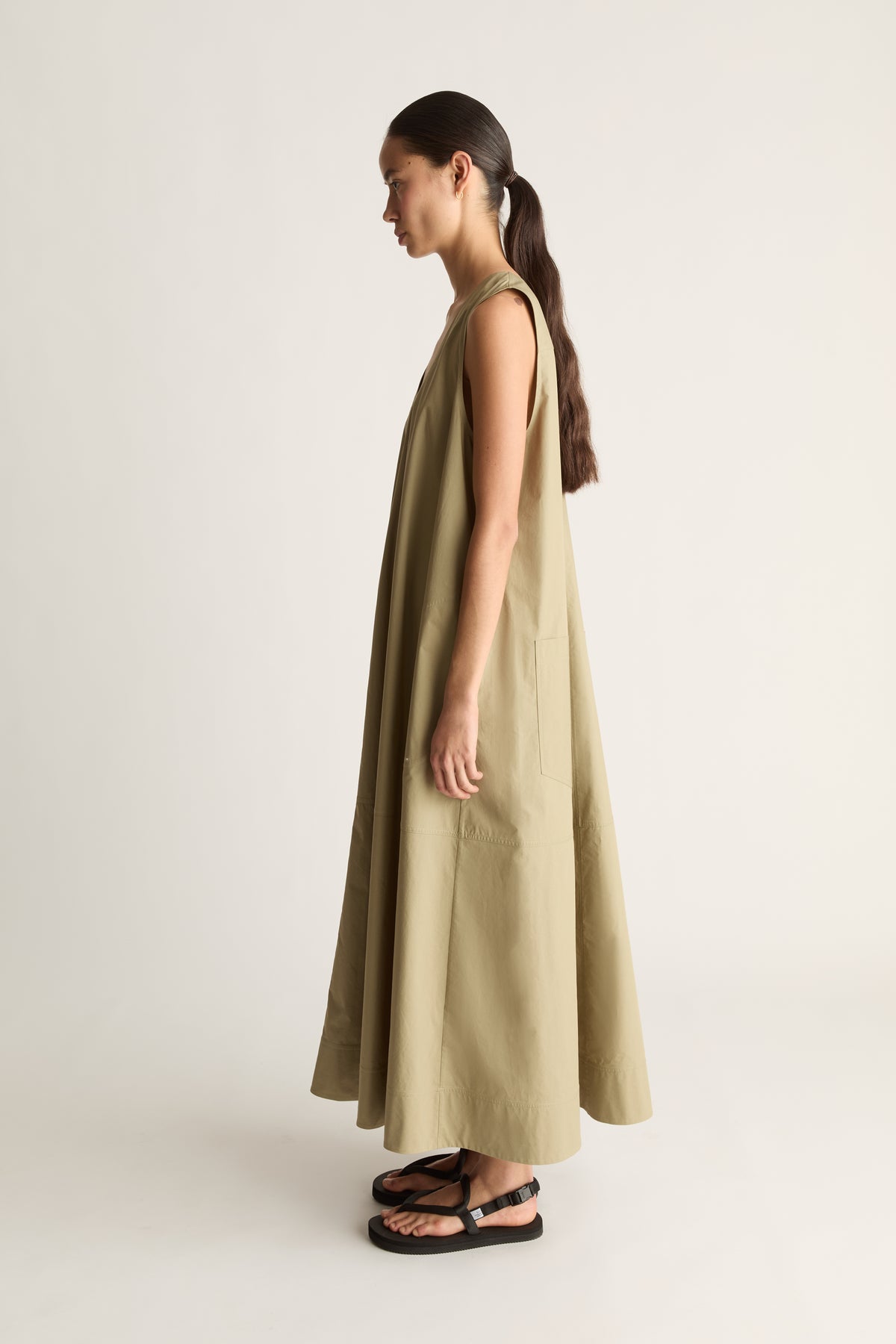 LM Poplin Apron Dress
