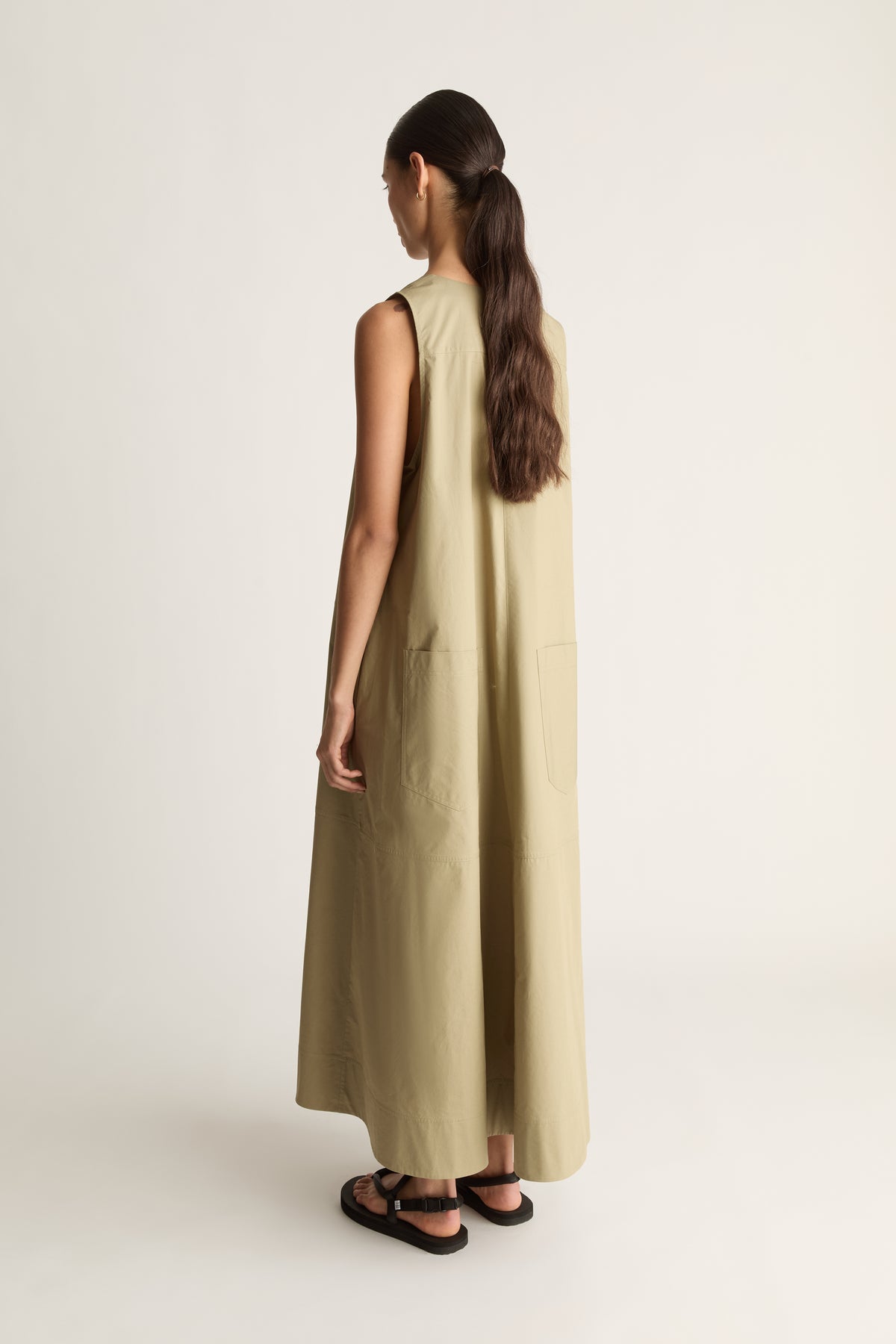 LM Poplin Apron Dress