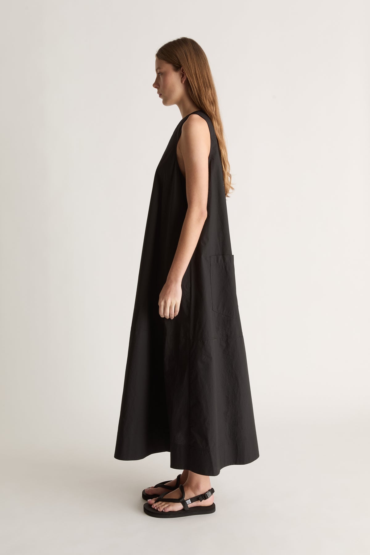 LM Poplin Apron Dress