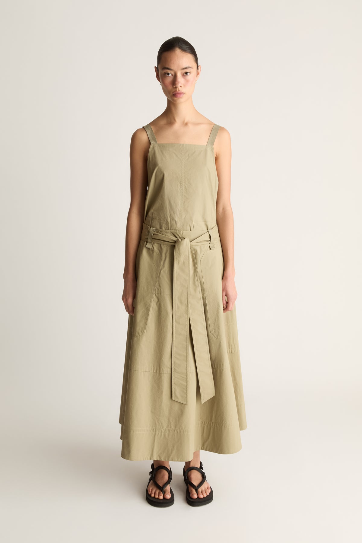 LM Poplin Flare Skirt
