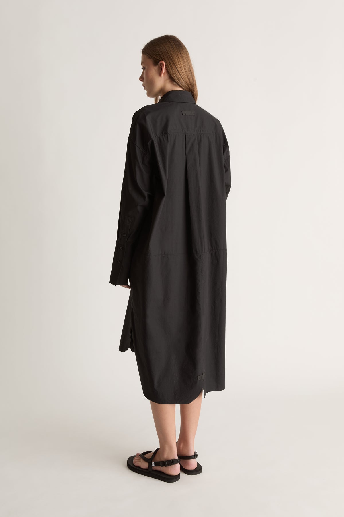 LM Poplin LS Shirt Dress