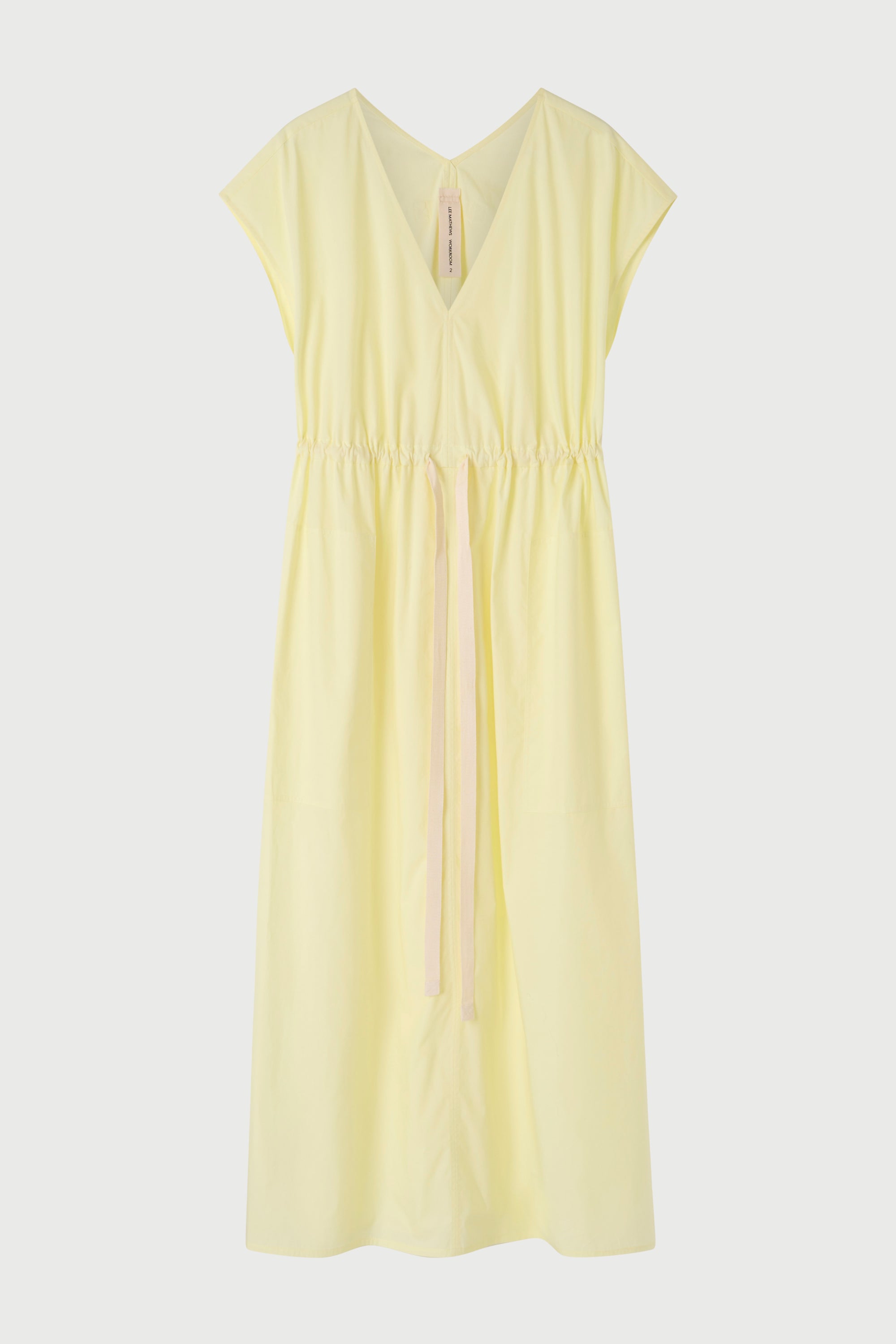 LM Poplin V Neck Dress
