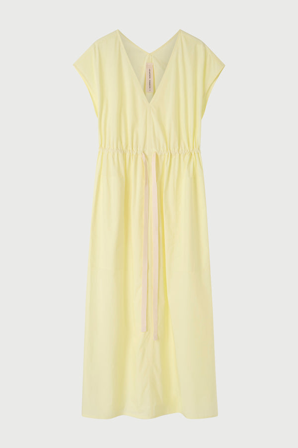 LM Poplin V Neck Dress
