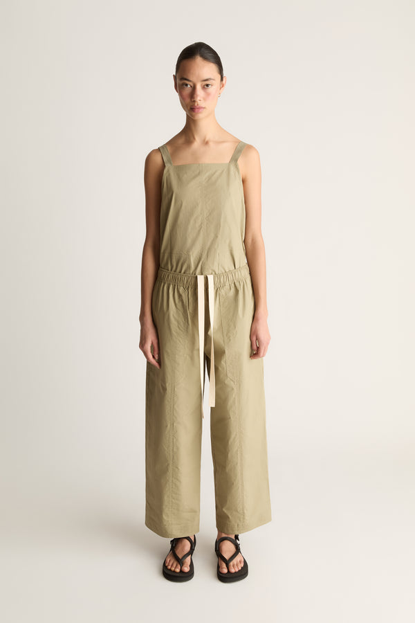 LM Poplin Wide Leg Pant