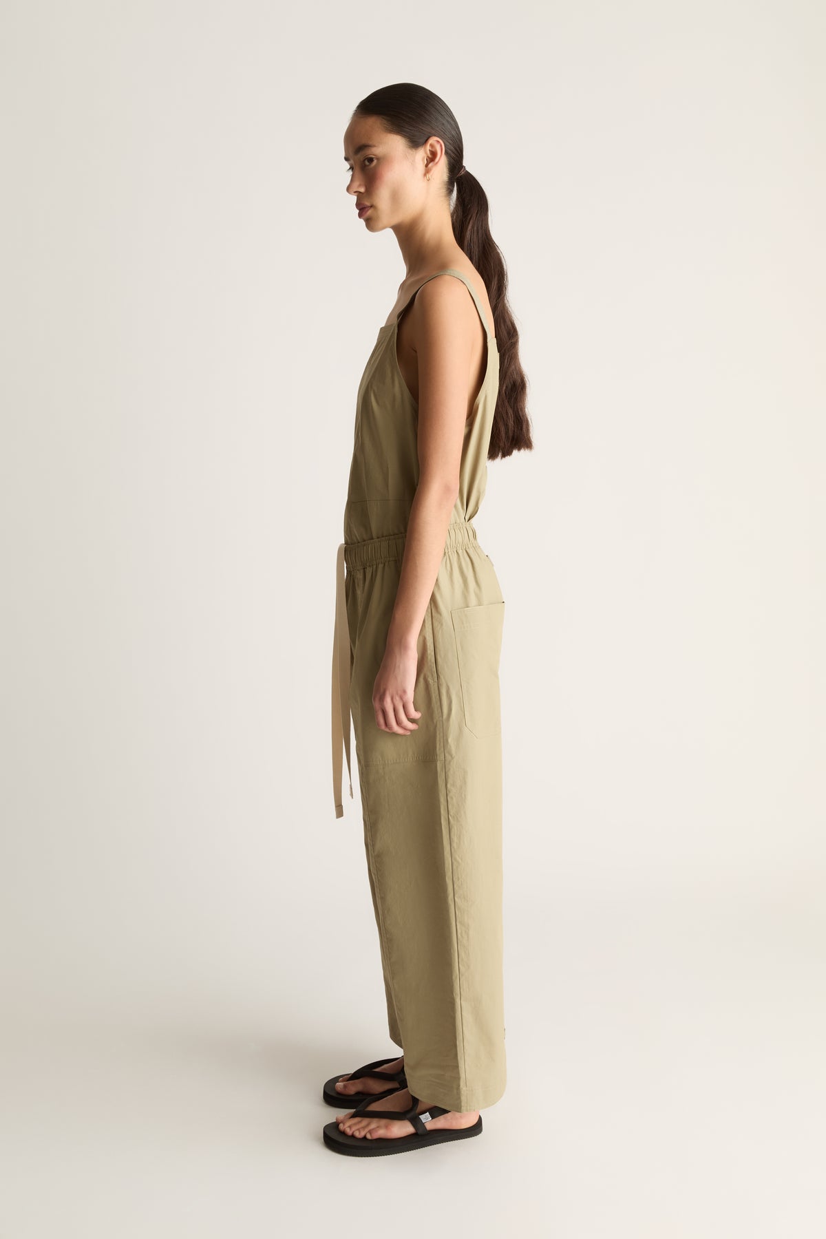 LM Poplin Wide Leg Pant