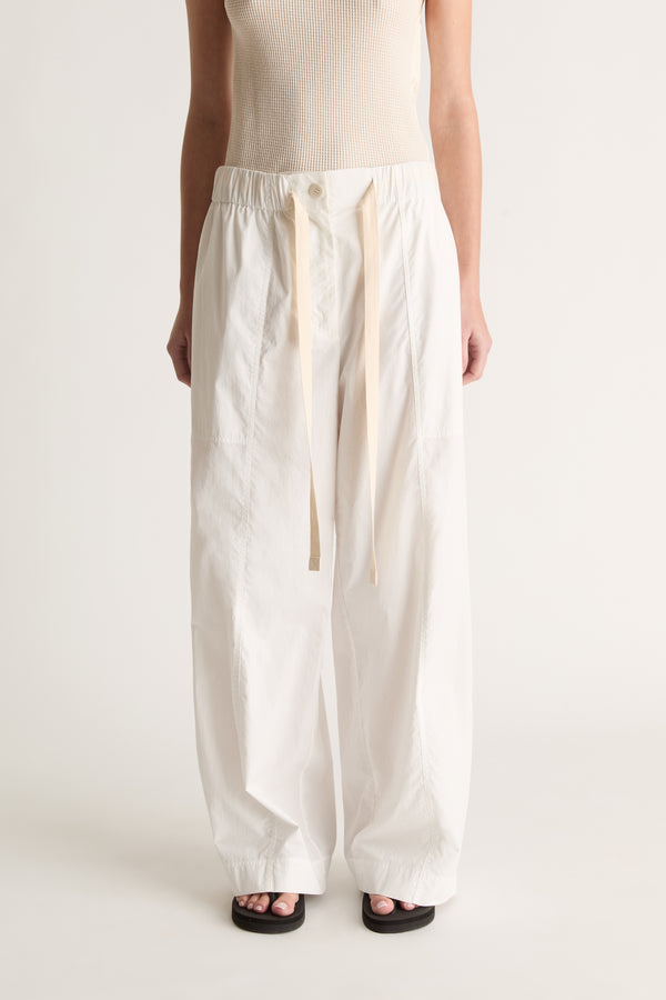 LM Poplin Wide Leg Pant
