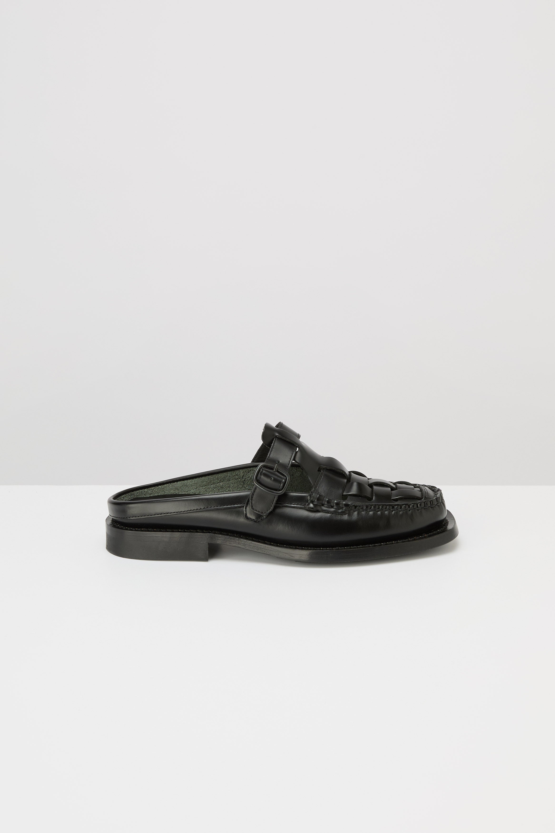 Hereu Bonell Woven T-Bar Mule