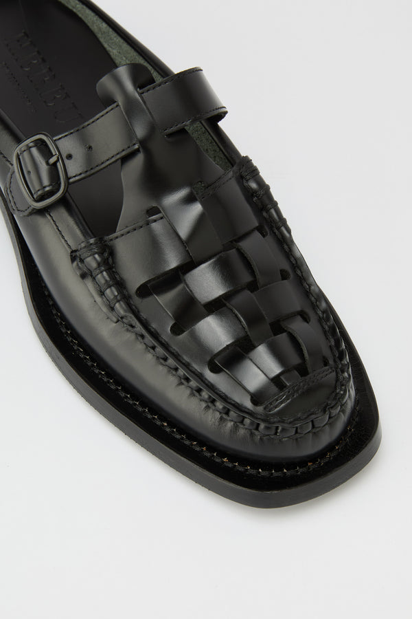Hereu Bonell Woven T-Bar Mule