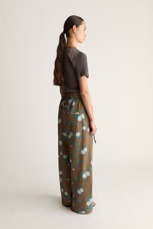 Lettie Silk Wide Leg Pant