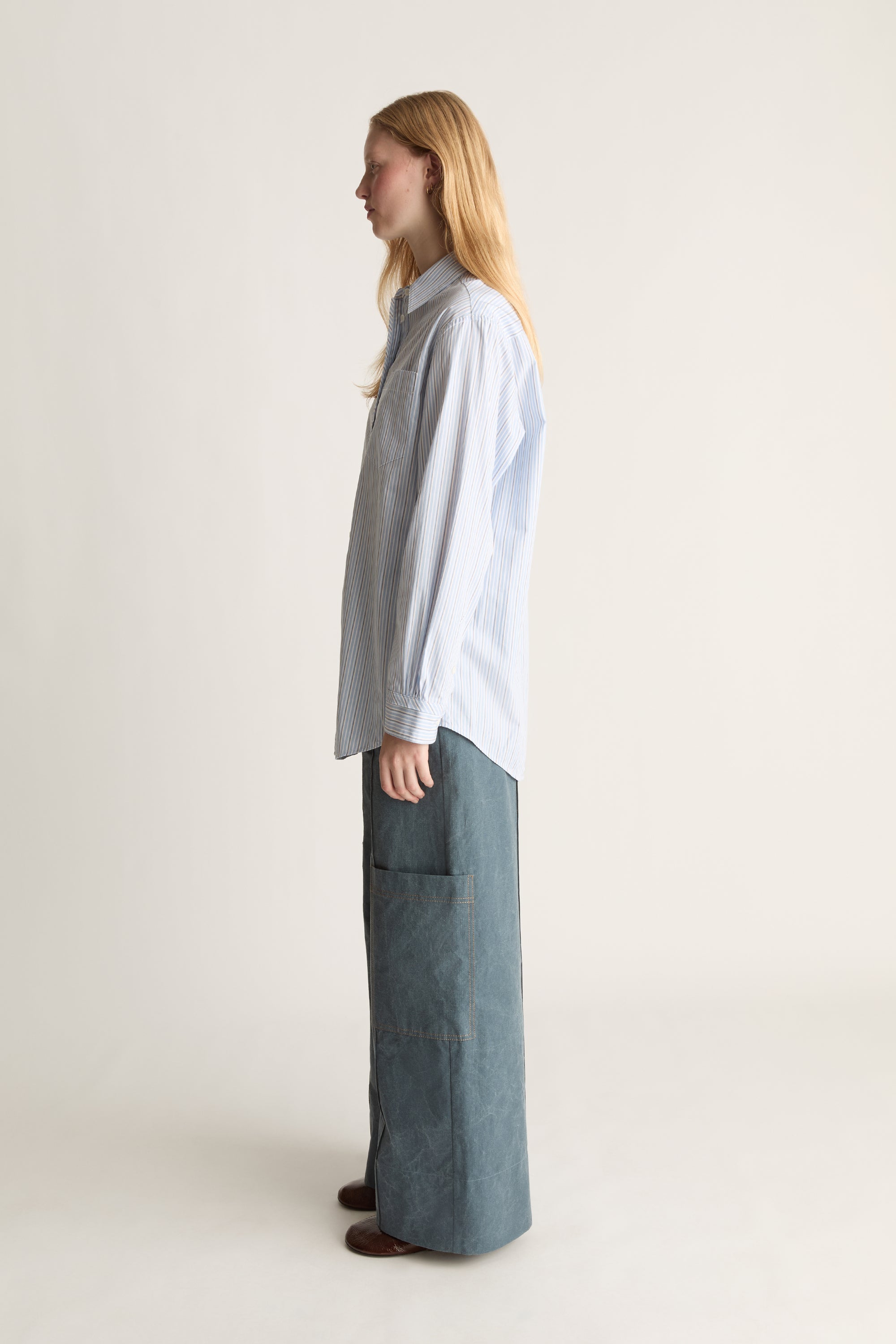 Melrose Stripe Cotton Shirt