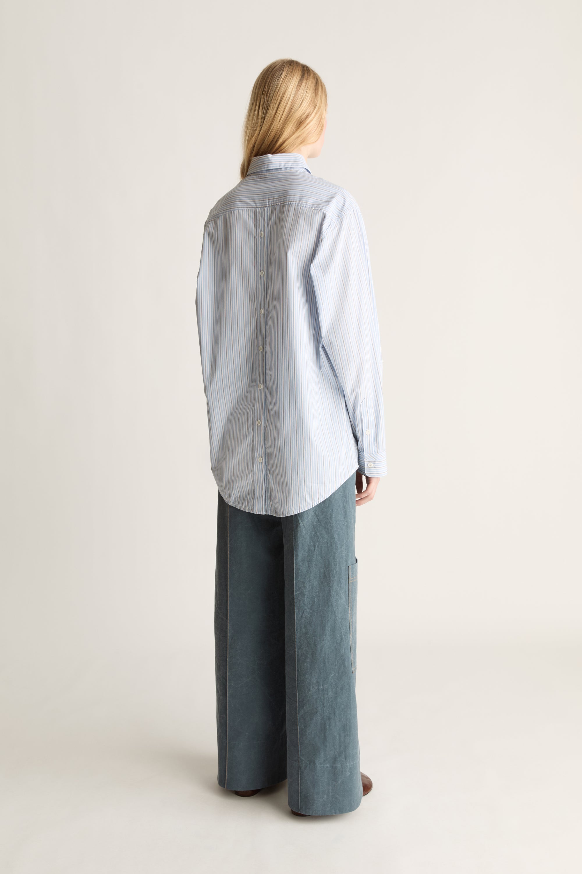 Melrose Stripe Cotton Shirt