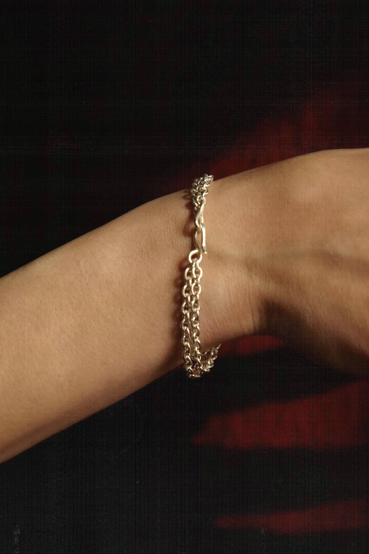 Mini Elo Double Chain Bracelet