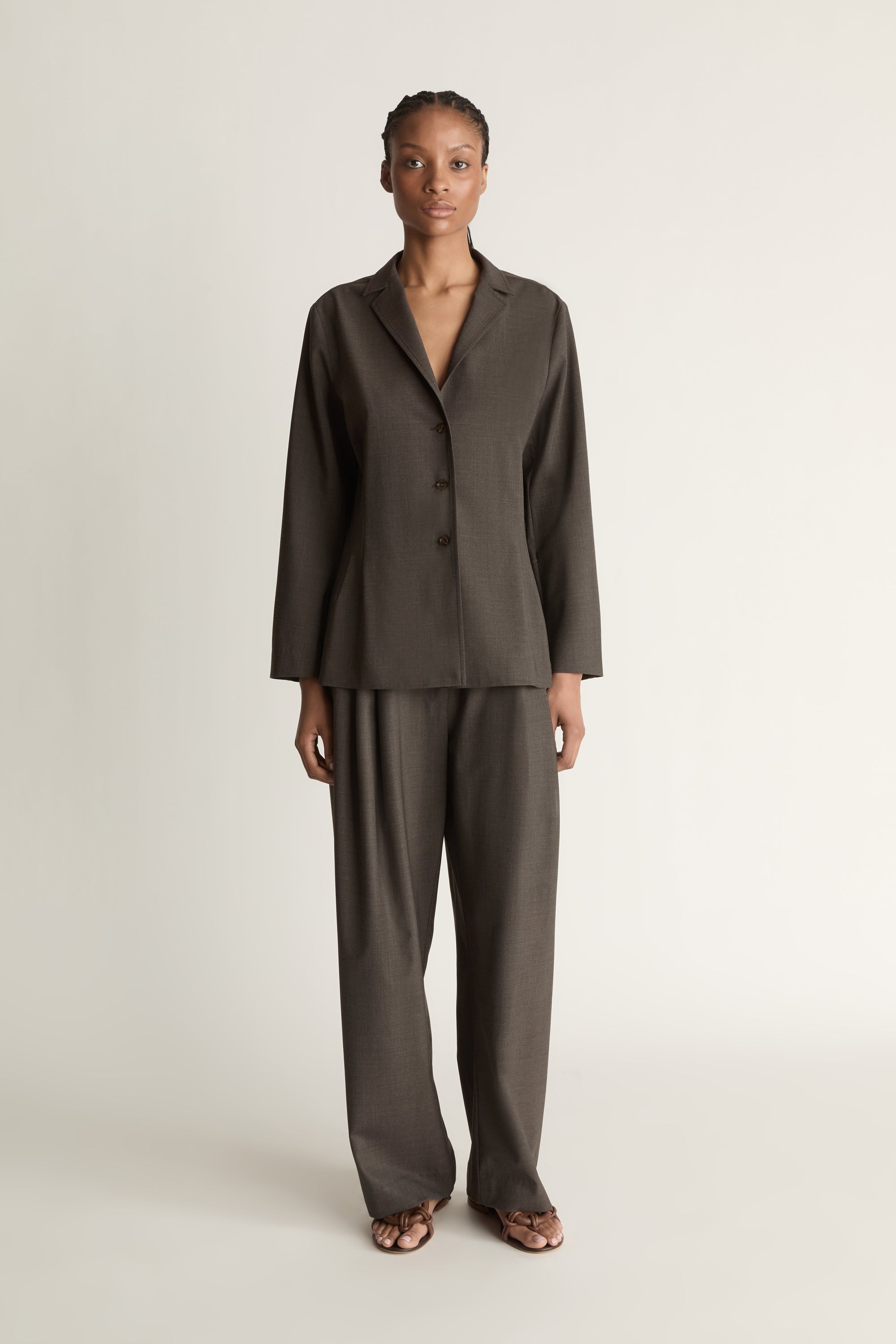 Myles Wool Tailored Shirt