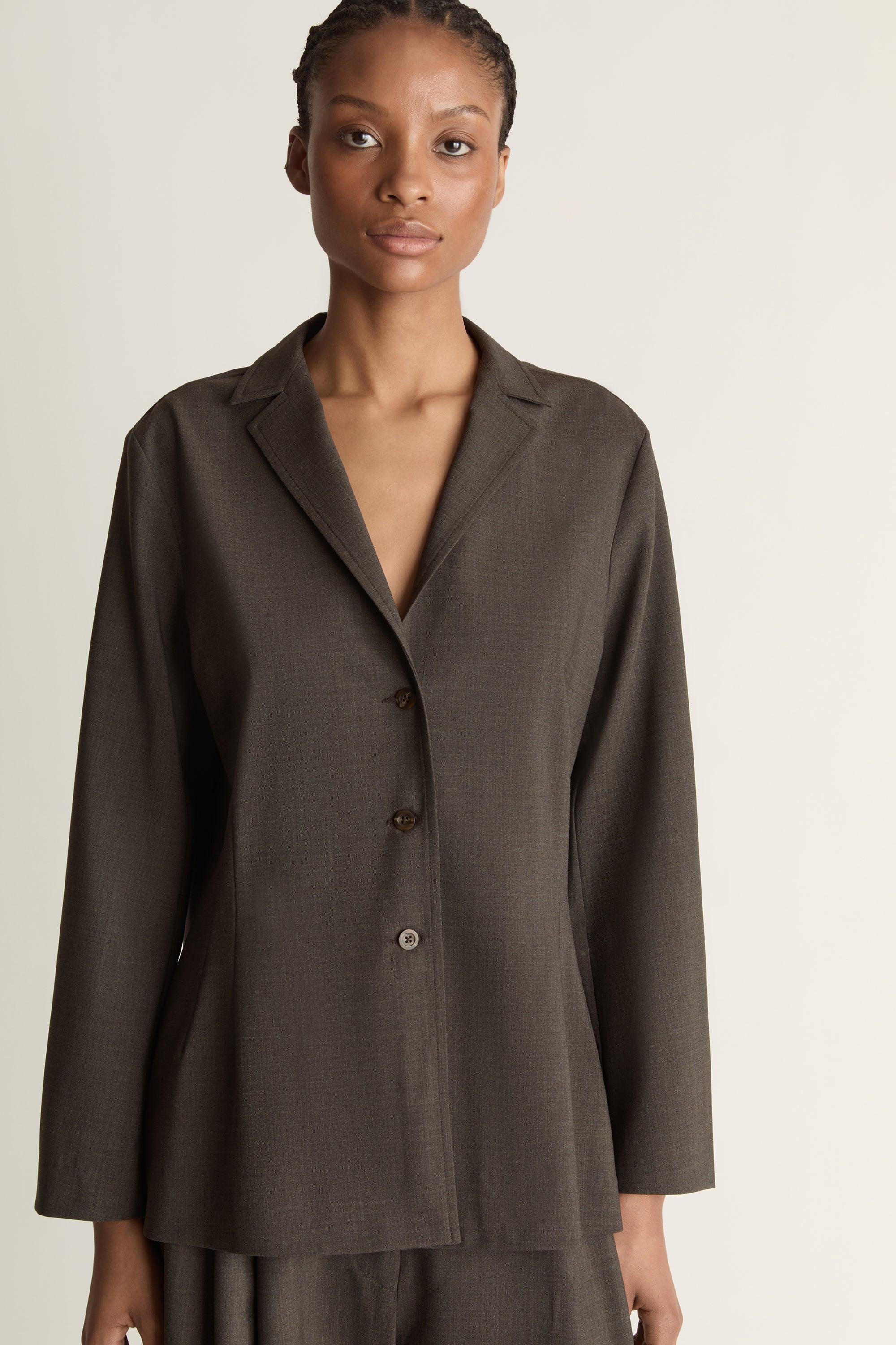 Myles Wool Tailored Shirt