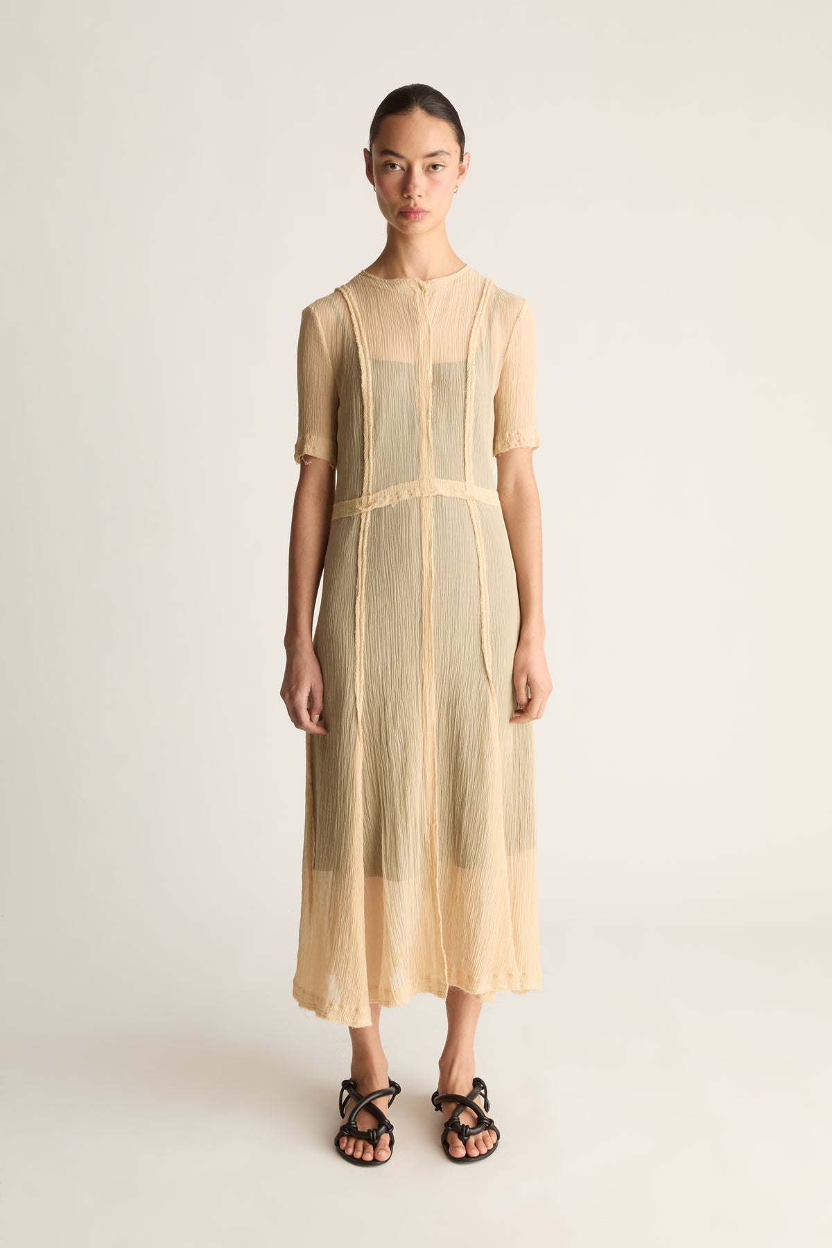 Olympia Silk Cotton SS Dress