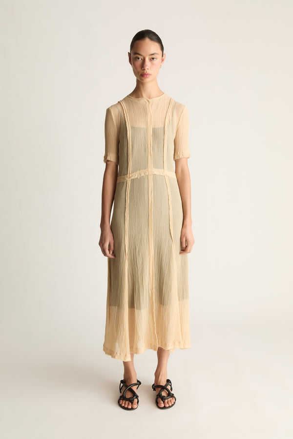 Olympia Silk Cotton SS Dress